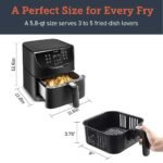 COSORI AirFryer CP158-AF Good Size