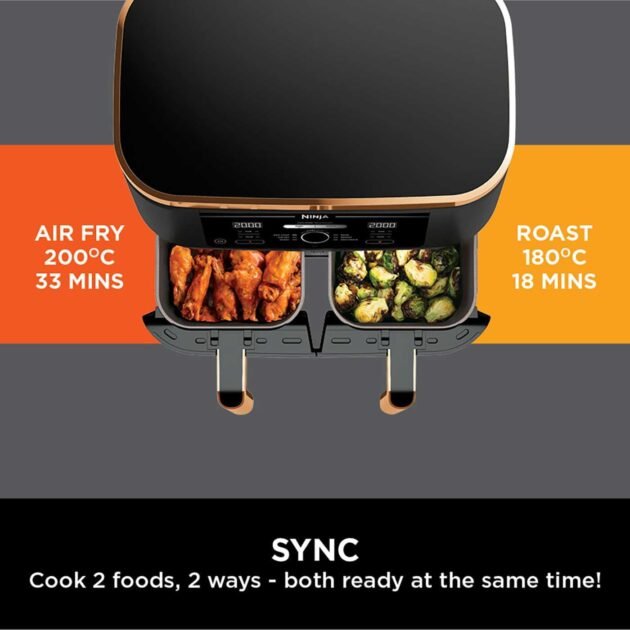 Ninja Foodi MAX Dual Zone Air Fryer AF400 9.5L - Image 3