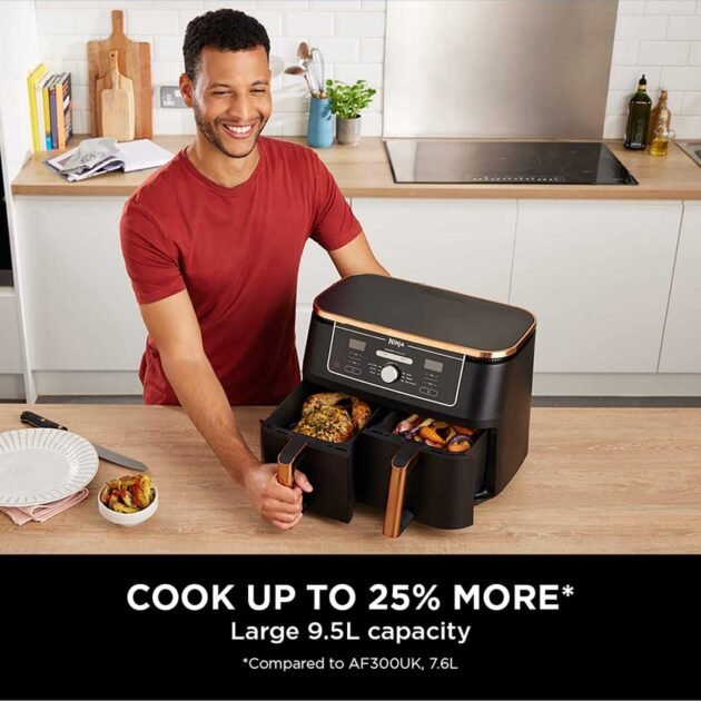 Ninja Foodi MAX Dual Zone Air Fryer AF400 9.5L - Image 4