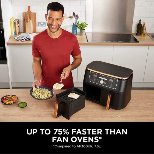 Ninja Foodi MAX Dual Zone Air Fryer AF400 9.5L - Image 5